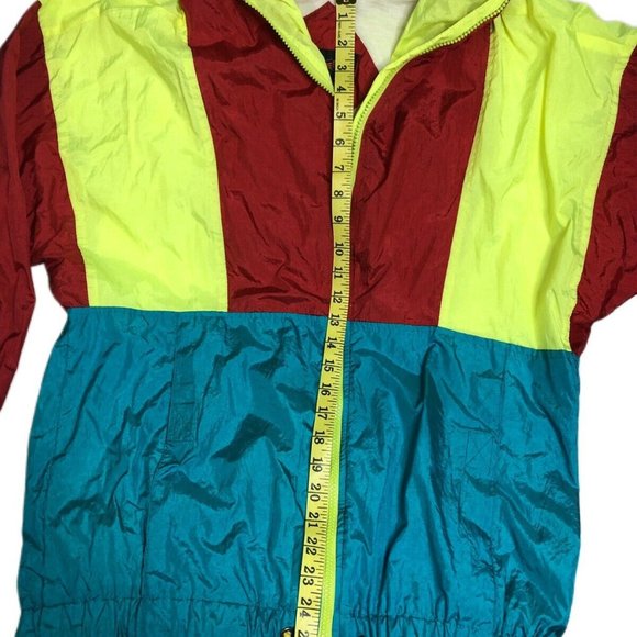 VTG 80s RED PEPPER ACTION WEAR WINDBREAKER JACKET - Picture 7 of 8